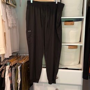 Large black Koi joggers